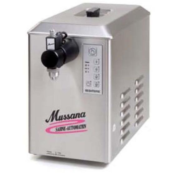 Mussana appareil à chantilly Lady Microtronic 6 LitresMussana appareil à chantilly Lady Microtronic pour 6 litres de crème chantilly.
 
Consommation d'énergie réduite et taille très compacte.
Système de nettoyage automachantillyMussanaCrepiere-Automatique.frMussana appareil à chantilly Lady Microtronic 6 Litres